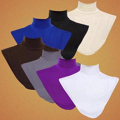 False Collar Soft Texture Good Ornament 7 Colors Women Modal Neck Cover Loop Scarf for Home