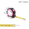 16 Foot 3/4 Inch Self Locking Tape Measure Heavy Duty Imperial Fraction Markings Professional