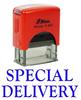 SPECIAL DELIVERY Self Inking Rubber Stamp Office Stationary Custom Shiny