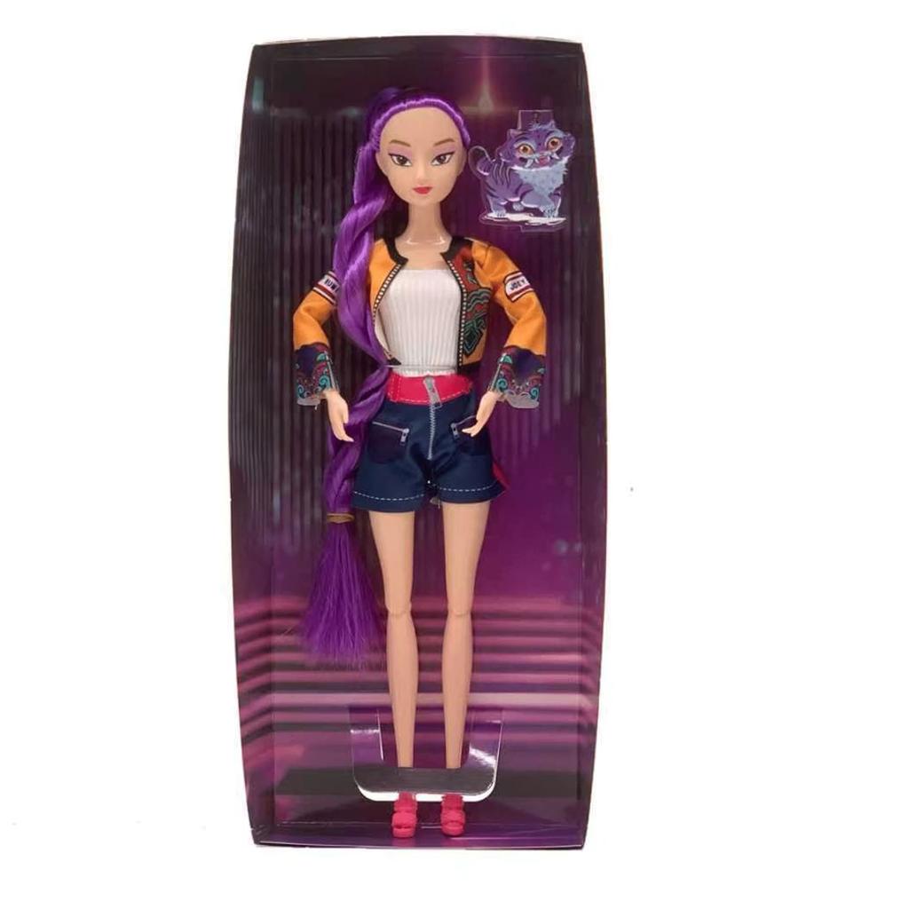 NEU Anime KPop Dämonenjäger Puppe Vinylspielzeug Rumi Mira zoi Charakter Vinylmaskenfigur Geburtstagsgeschenk Fanclub Mädchen Weihnachtsgeschenke