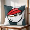 Luxury Sport MMalbon Golf Cushion Cover Natural Linen Organic Fabric DoubleSided Printing Couch Pillow Covers Home Decor