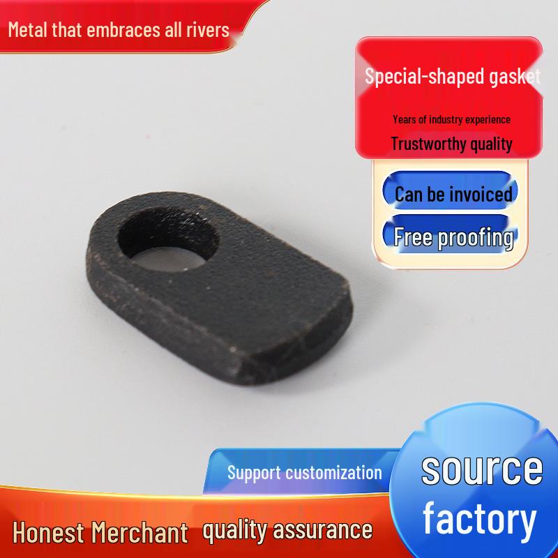 Black Iron Welded Flat Angle Bracket with Round Head for Mechanical Hardware Applications
