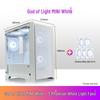 SAMA God of Light Mini White mATX240 Case with Transparent Side Panel