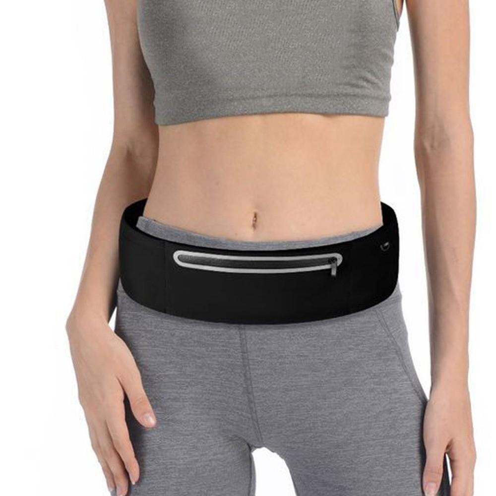 High Elastic Running Waist Bag Ultra-Thin Sports Phone Bag Sport Mobile Waist Bag Men Women