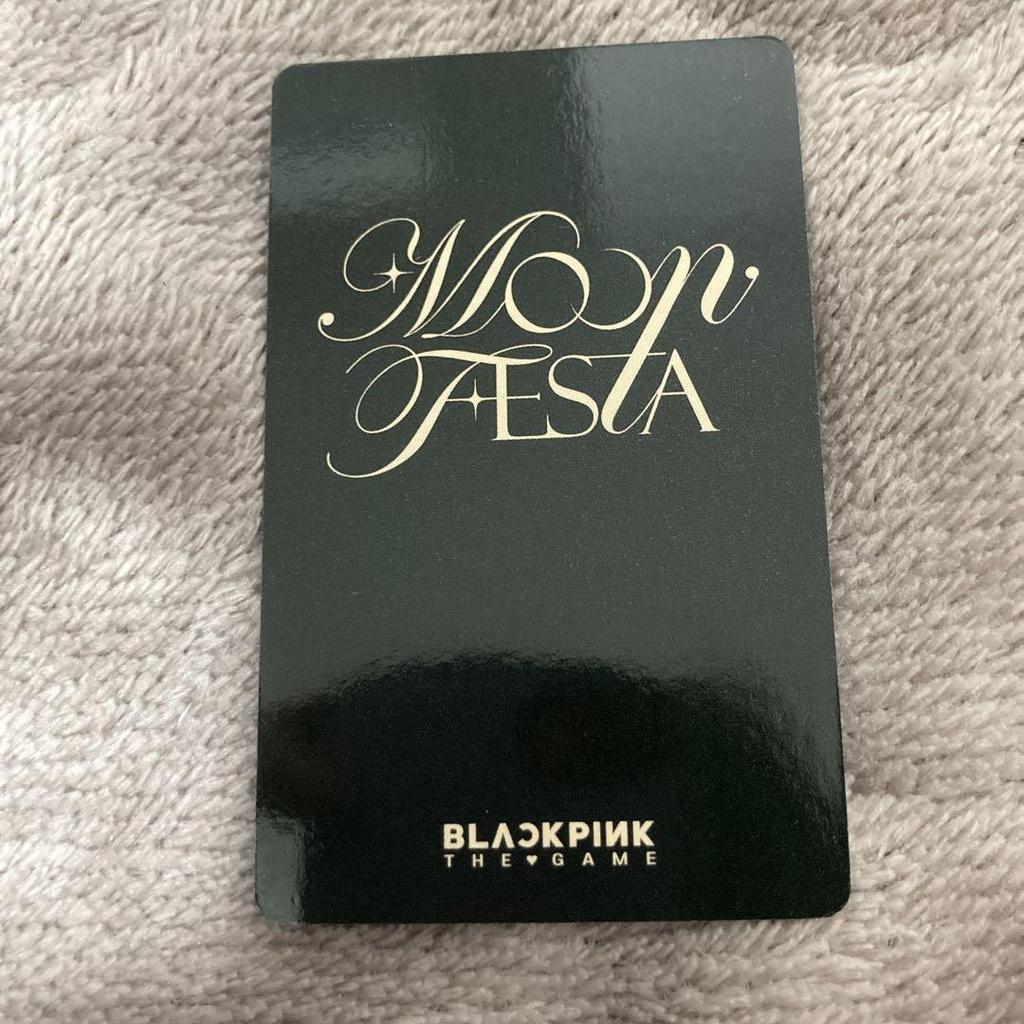 [USED] Rosé Trading Card BLACKPINK MOON FESTA