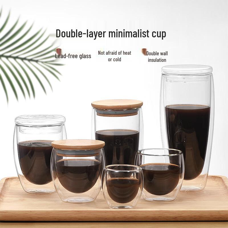 Shangqi Double Wall Glass Mug