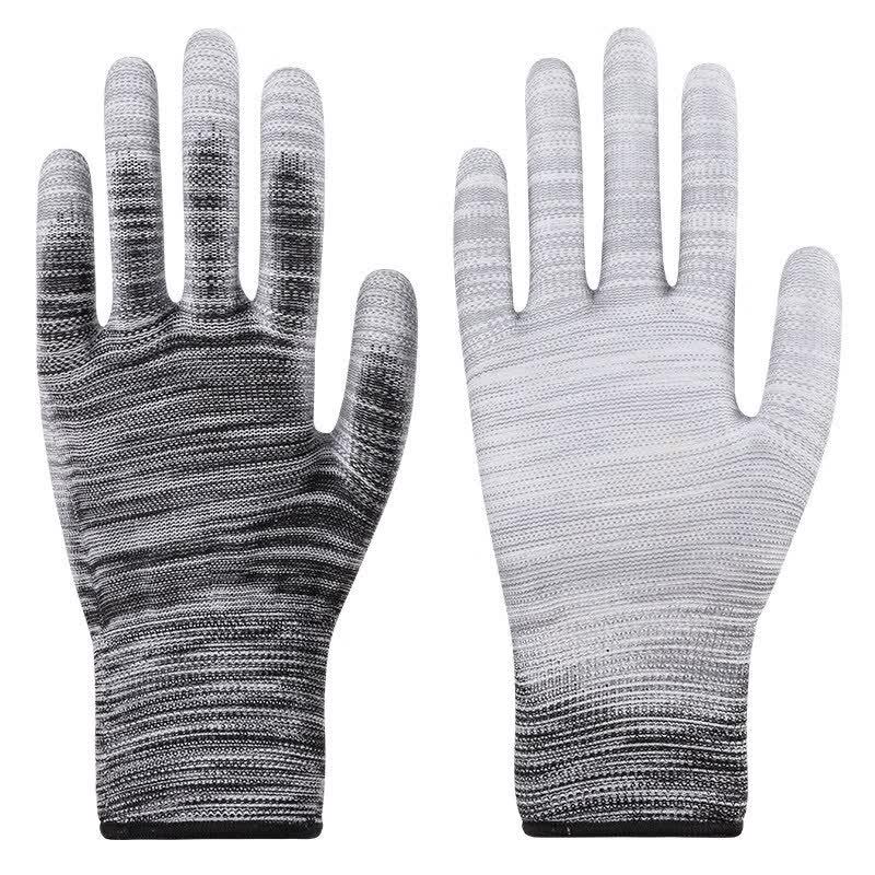 Wear-resistant Anti-slip PU Coated Nylon Work Gloves