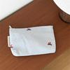2025 Women's Blue Handheld Makeup and Travel Storage Bag