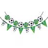 World Cup Party Decorations Set, Disposable Paper Plates Cups Banner Tablecloth, Soccer Theme Birthday Party Supplies