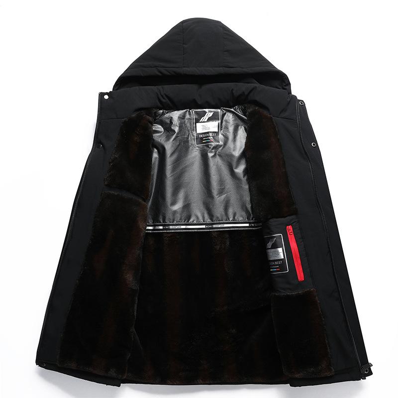 Baumwolljacke Graphenjacke Baumwolljacke Warmer Winterstil