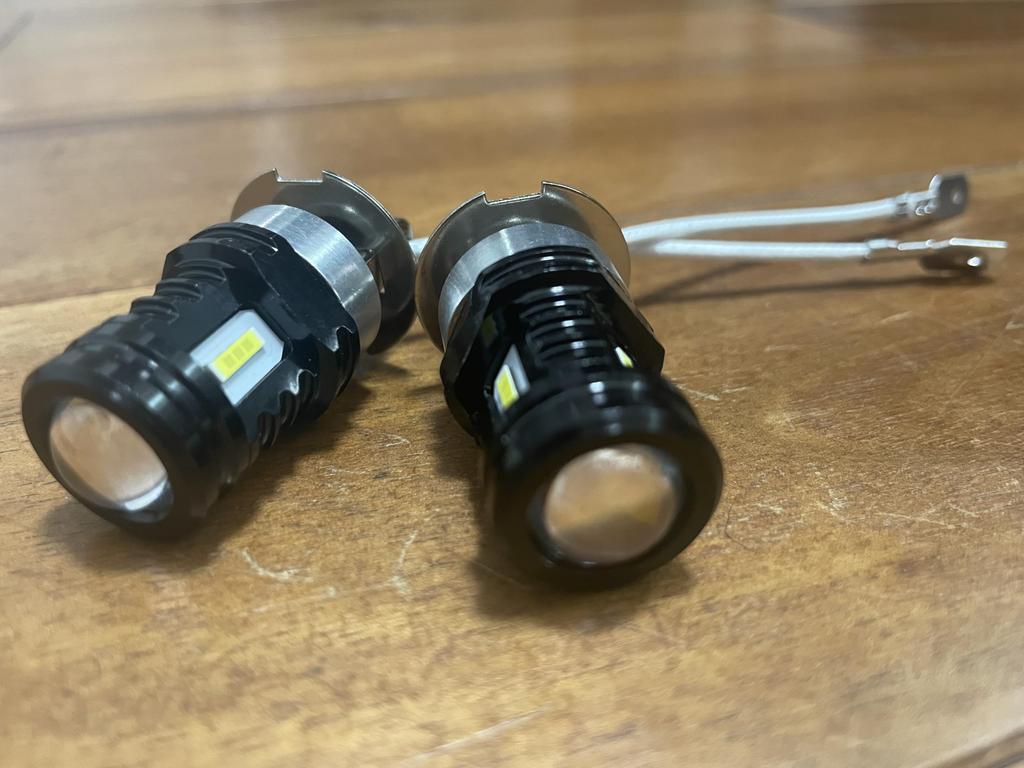 Żarówka LED H3 Buble, Lampa Przeciwmgielna do Ciężarówki, Kompatybilna z Przeglądem Pojazdu, Bezpolarność, 6000K, Wysoka