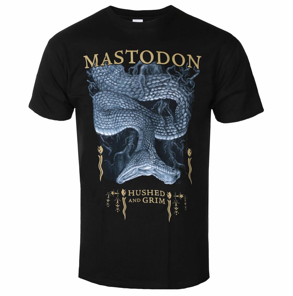 Mastodon Graphic Cotton Tshirt Unisex Summer Short Sleeve Fashion Brand Tee Luxury Casual Vintage Tees