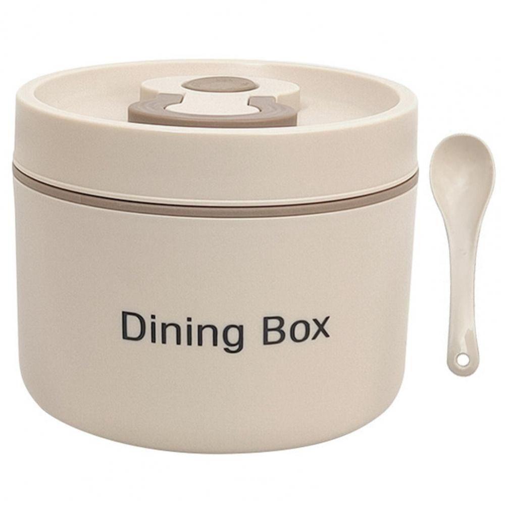 350ml/650ml Soup Bowl Stainless Steel Dining Box Storage Container Thermal Lunch Box  School Picnic