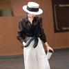 Camicia da donna Lanse'er a maniche lunghe in misto seta