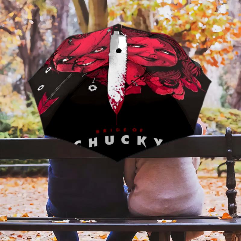 Chucky's Deadly Return Folding umbrella Umbrella Suitable for all seasons travel Umbrella Gift