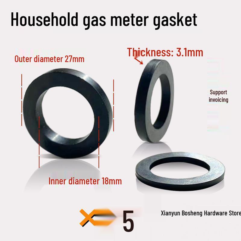 M30 Natural Gas/Water Meter Rubber Sealing Gasket