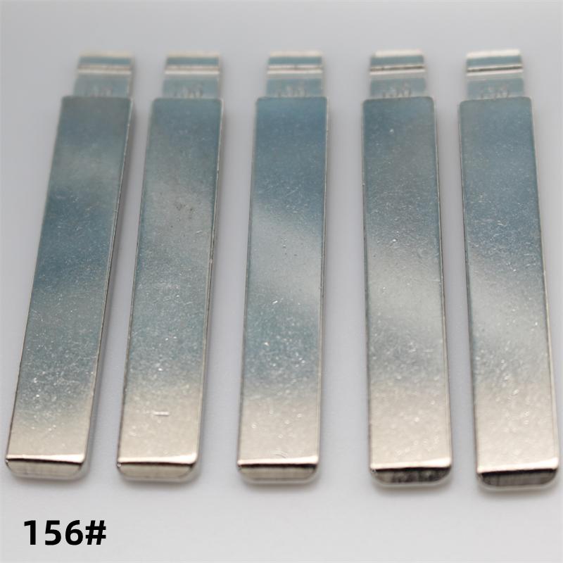 OEM 10Pcs 156# Metal Blank Uncut Remote Key Blade For Hyundai Verna For Kia K5 For Keydiy KD Xhorse VVDI JMD
