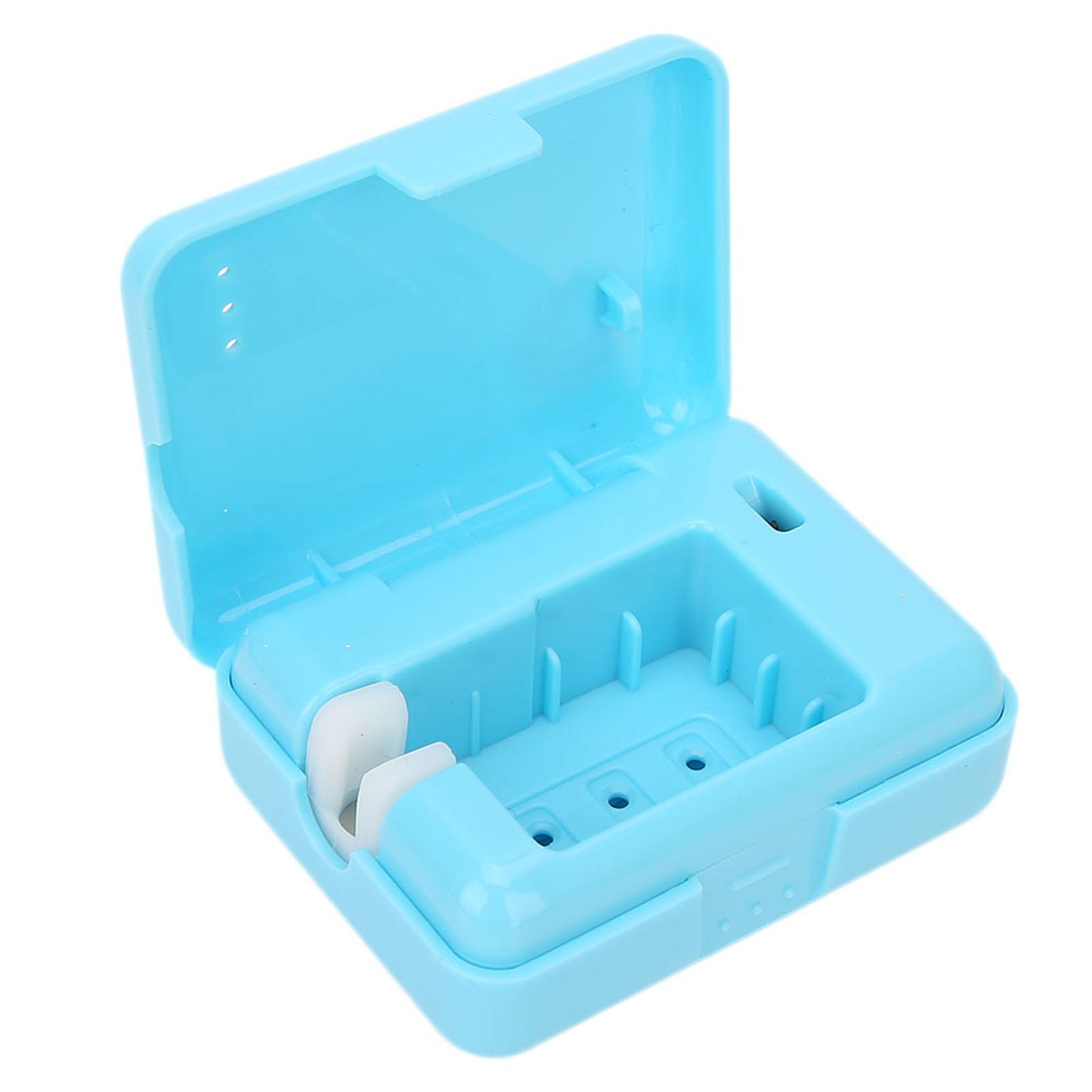 

Портативная настенная ультрафиолетовая машина для чистки держателя головки зубной щетки(Синий ЕС) синий