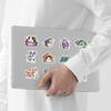 50 Cute Watercolor Animal Graffiti Stickers Hand Account Material Stickers Stationery Suitcase Notes Waterproof Stickers