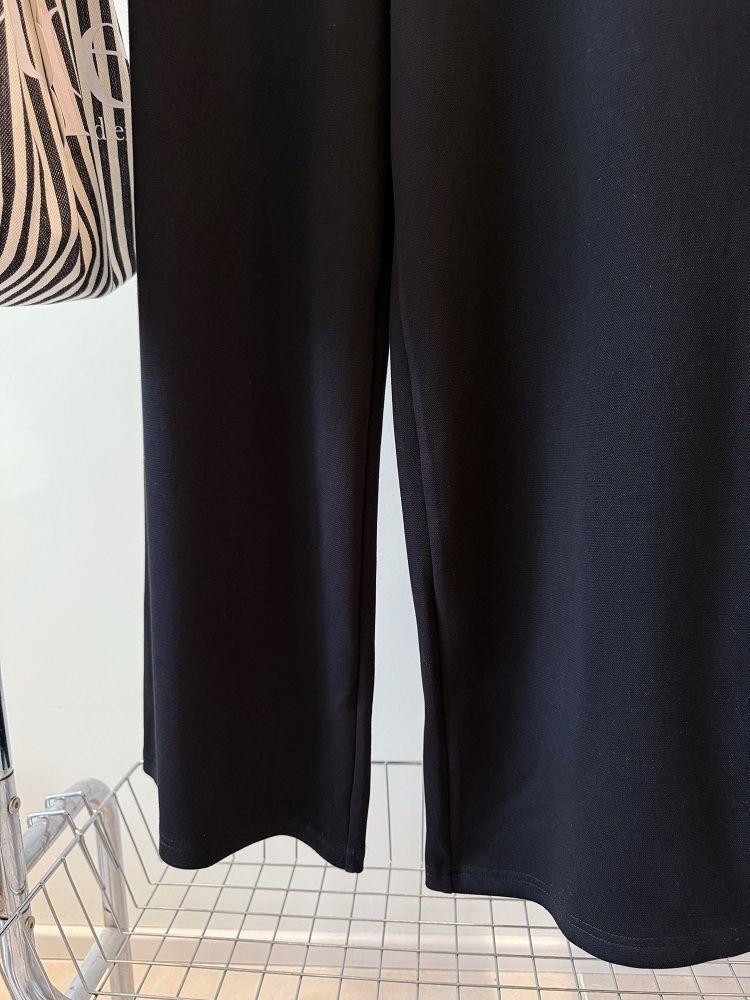 Spring Korean Drape High-Waisted Wide-Leg Pants - Flattering for Pear-Shaped Figures, Casual Straight-Leg Design