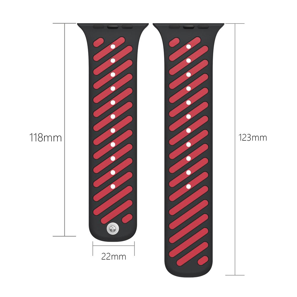 Silicone Soft Watchband For Apple Watch Ultra 3 2 49mm Series 11 10 46mm 45mm 44mm 42mm Sports Loop Strap for iwatch 9 8 7 6 5 4 SE3