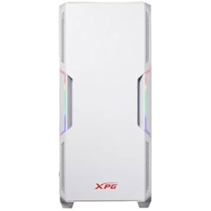 PC Mid-Tower Case - XPG - STARKER - ATX/Micro ATX - Tempered Glass - USB 3.0 - White