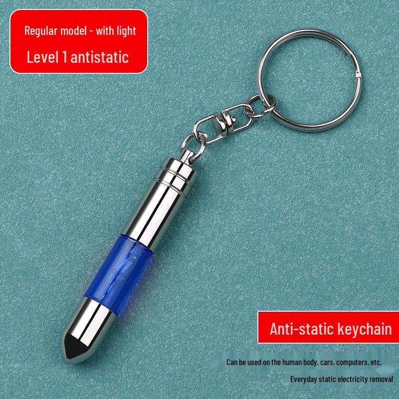 Anti-Static Cartoon Keychain - Static Eliminator for Cars