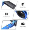 Bicycle Handlebar Bracket Extension Mount Holder for Bike Light Flashlight Speedometer(Blue)