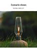 Campingmoon T-1 Gas Candle Lamp: Coreless Gasification Tent Light for Atmosphere