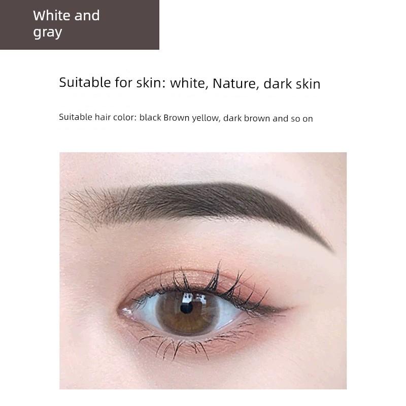French Big Brand Eyebrow Pencil Waterproof Long Lasting Fadeless Distinct Look Novice Wild Eyebrow Sweat-Proof Eyebrow Pencil Female Non-Fading