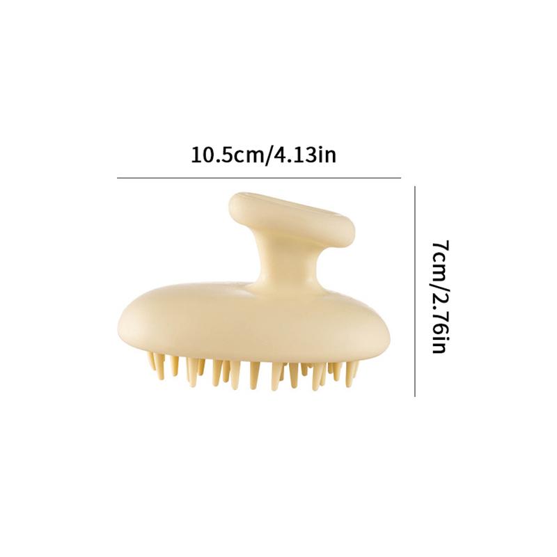 Simple Shampoo Brush Head Scalp Massage Comb Hair Washing Comb Body Massage Brush Bath Shower Brush Salon Hairdressing Tool