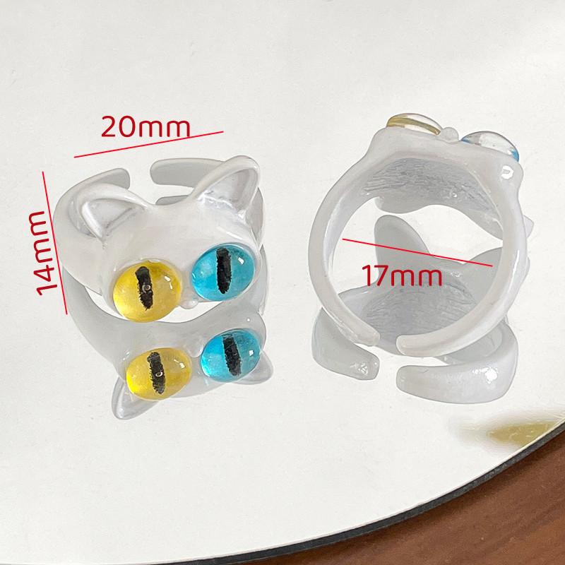 New Punk Funny Flying Dragon Ring for Women Men Childlike Cartoon Cute Kpop Girl Index Finger Opening ring for Close Friend Kids