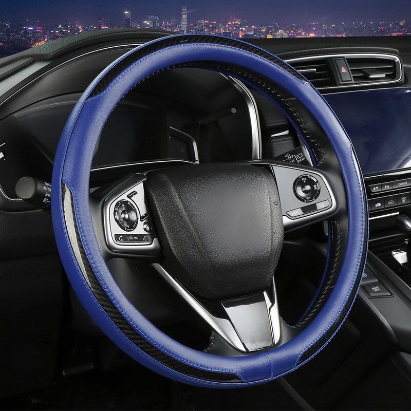 All-Season Universal Steering Wheel Cover, Sheepskin Non-Slip Wear-Resistant Handle Cover, Automotive Supplies, Car Steering Wheel Cover Baolan
