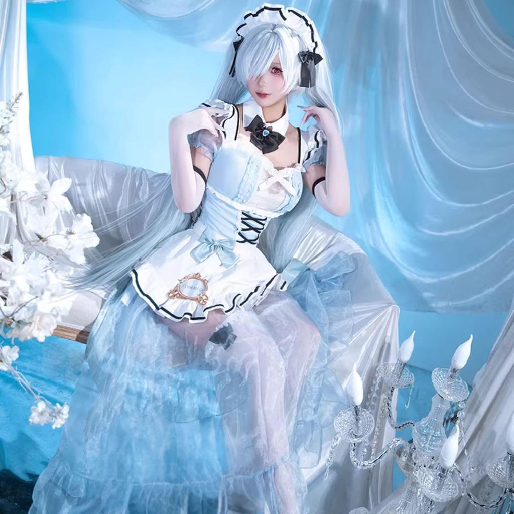 NIKKE Goddess of Victory Cinderella Cosplay Game Ladies Maid [milky Time]