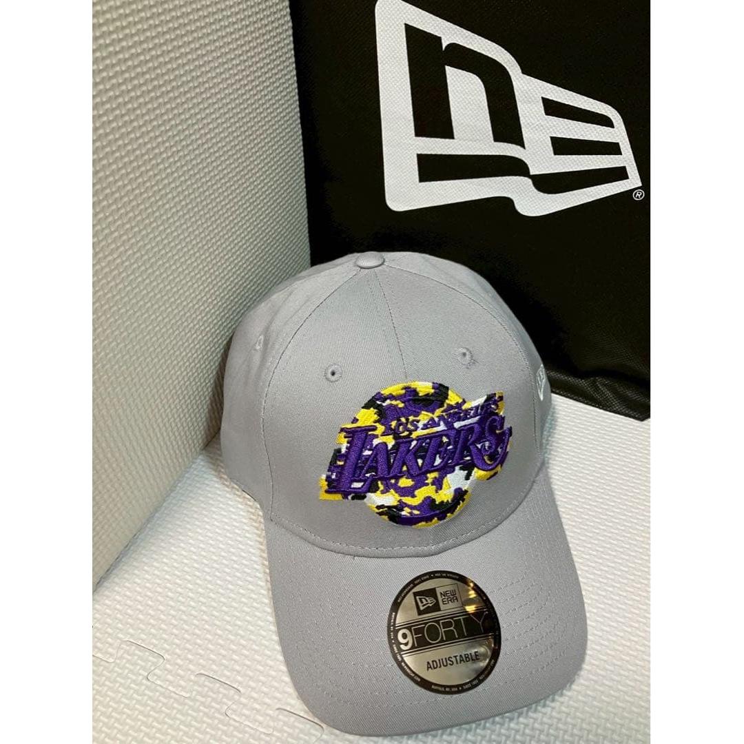 Used New New Era Los Angeles Lakers Overseas Special Order 9FORTY Super Rare