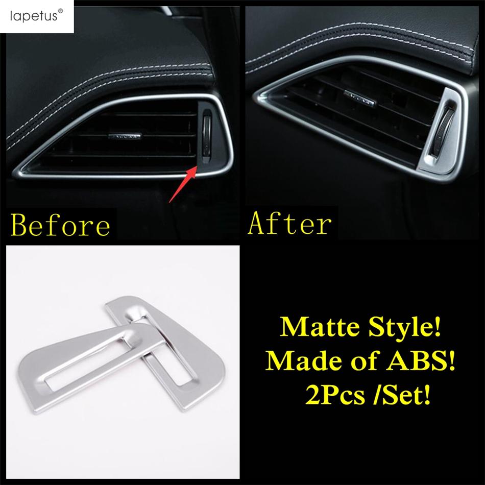 Window Lift / Head Lamp Light / Hand Brake / Seat Pillow Button Cover Trim Matte Accessories For Jaguar F-Pace X761 2017 -