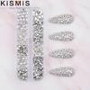Décoration d'Art pour Ongles 3D DIY Strass Cristal Super Brillants Perles Accessoires Manucure Outils d'Art pour Ongles Décorations d'Art pour Ongles