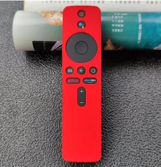 

1pc Covers for Xiaomi Mi TV Box S Wifi Remote Control Case Silicone Shockproof Protector for Mi TV Stick 1080P For MiBoX S червоний