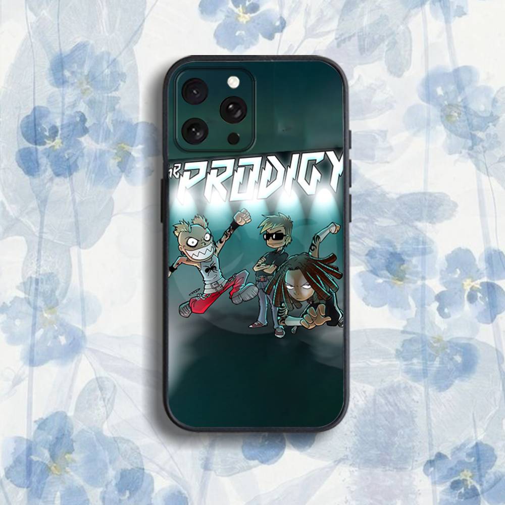 The ProdigyS Logo ElectronicS Phone Case For iPhone 17,16,15,14,13,12,Pro,Max,Plus,E,SE4,Air,Mini Black Soft Box