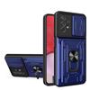 Armor Camera Protect Card Slot Ring Case For iPhone 14 13 12 11 Samsung Galaxy A53 A23 S22 S21 Redmi 10C OPPO Realme A54 A94 Vivo V23E Moto G200 Cover