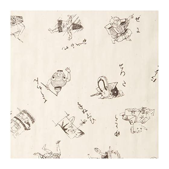 Japanese Goods Kyoto Souvenir Double Gauze Tenugui "Yokai Tsukushi" (Monster Collection) by Goichi Yumoto, Yokai Sugoroku, Approx. 32x89cm, 100%