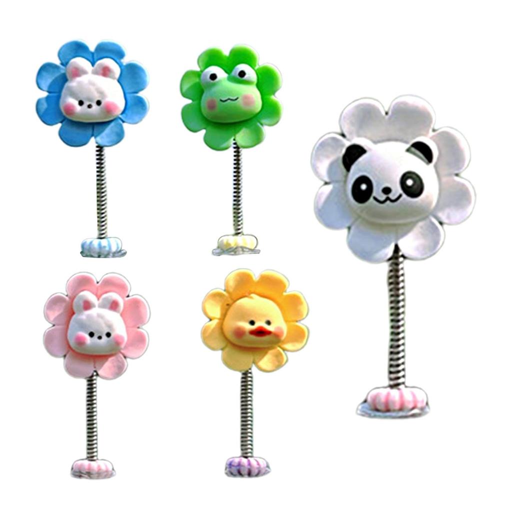 Car Dashboard Decoration, Car Dashboard Decor | 5 Pcs Vista Shake Head Cute Mini