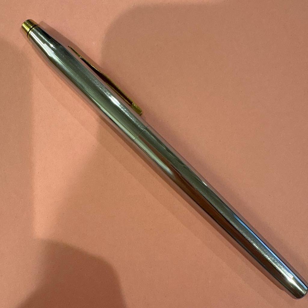 Used CROSS Ballpoint Pen Gold and Silver