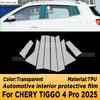 For Chery TIGGO 4 PRO 2025 Panel Navigation Automotive Interior Screen TPU Protective Film Cover Anti-Scratch