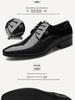 Men's New Winter Leather Formal Shoes - Plus Size & Wedding-Ready