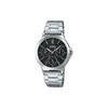 Standard Series Business Casual Fashion Classic Three Eye Six Needle Roman Scale Waterproof Quartz Movement Stainless Steel Strap LTP-V300D-1A