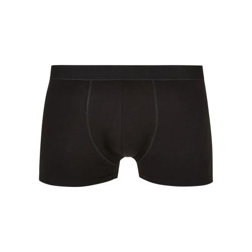Urban Classics Mens Plain Organic Cotton Boxer Shorts (Pack of 5)