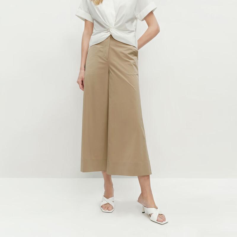 

OVVOVV Women s Easy-Care Wide-Leg Casual Pants XS (155/64Y)