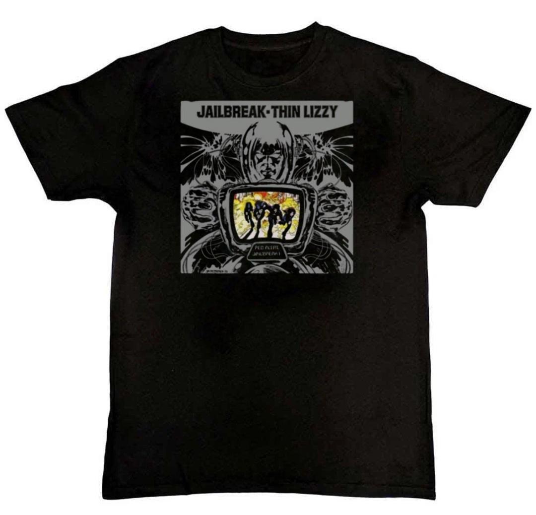 New Jailbreak Thin Lizzy Graphic Print Mens T-Shirt S-4XL XXXXL