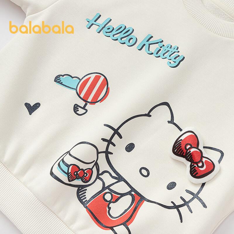 Balabala Girls' Winter Cartoon Pullover Sweatshirt